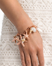 Load image into Gallery viewer, Paparazzi Seashell Song - Copper Bracelet
