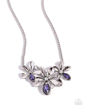 Load image into Gallery viewer, Paparazzi Twirling Triad - Purple Necklace
