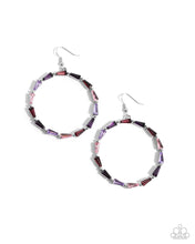 Load image into Gallery viewer, Paparazzi Bounce Around - Purple Earrings
