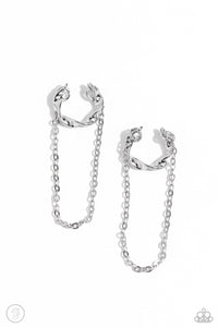 Paparazzi CUFF Hanger - Silver Ear Cuff