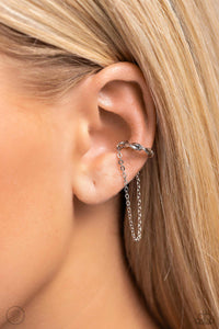 Paparazzi CUFF Hanger - Silver Ear Cuff