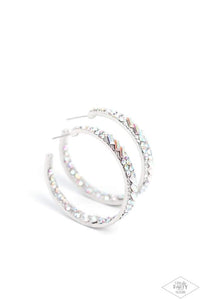 Paparazzi Glitzy By Association - Multi Hoop Earring