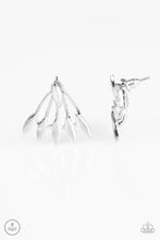 Load image into Gallery viewer, Paparazzi Radically Rebel - Silver Post Earrings
