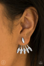 Load image into Gallery viewer, Paparazzi Radically Rebel - Silver Post Earrings
