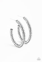 Load image into Gallery viewer, Paparazzi Big Winner - Black Earrings
