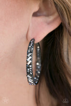 Load image into Gallery viewer, Paparazzi - GLITZY By Association - Black Earring
