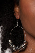 Load image into Gallery viewer, Paparazzi I Can Take a Compliment - Silver Earrings
