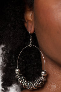 Paparazzi I Can Take a Compliment - Silver Earrings