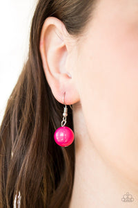 Paparazzi Top Pop - Pink Necklace