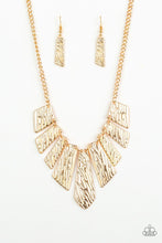 Load image into Gallery viewer, Paparazzi Texture Tigress - Gold Necklace
