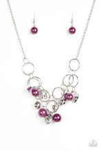 Load image into Gallery viewer, Paparazzi - In A Bind - Purple Necklace
