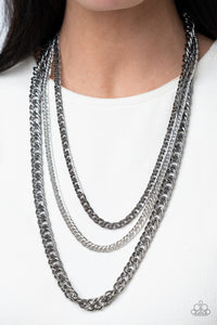 Paparazzi Chain of Champions - Multi Chain Necklace