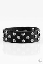 Load image into Gallery viewer, Paparazzi Shine On You Crazy Diamond - Black Urban Bracelet
