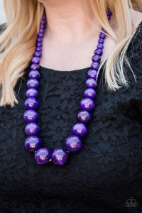 Paparazzi - Effortlessly Everglades - Purple Necklace