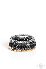 Load image into Gallery viewer, Paparazzi Retro Rocker - Multi Stretch Bracelets
