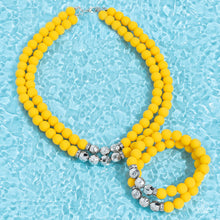 Load image into Gallery viewer, Paparazzi Dip and Dive - Yellow Bracelet
