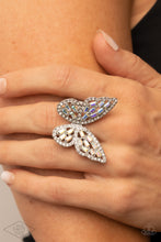 Load image into Gallery viewer, Paparazzi Flauntable Flutter - Multi Butterfly Ring
