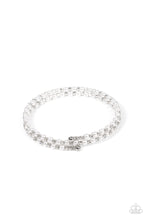 Load image into Gallery viewer, Paparazzi Regal Wraparound - White Coil Bracelet
