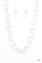 Load image into Gallery viewer, Paparazzi Ice Queen - Clear Acrylic Link Necklace
