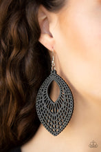 Load image into Gallery viewer, Coachella Gardens - Black Paparazzi Earrings
