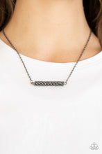 Load image into Gallery viewer, Paparazzi Timelessly Twinkling - Black Necklace
