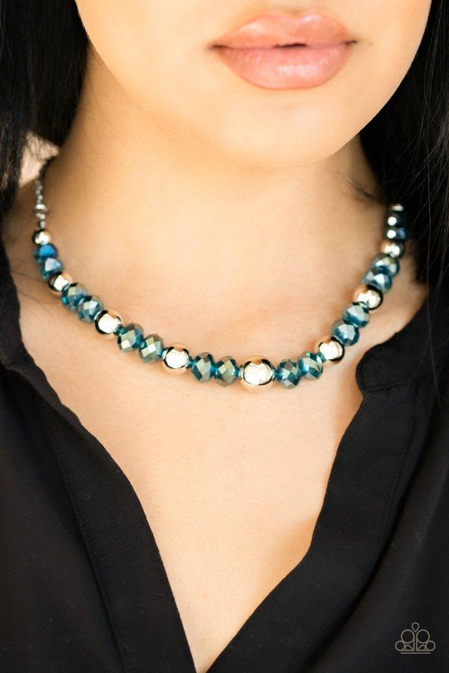 Paparazzi Jewel Jam - Blue Necklace