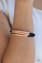 Load image into Gallery viewer, Paparazzi Magnetic Maverick - Copper Bracelet
