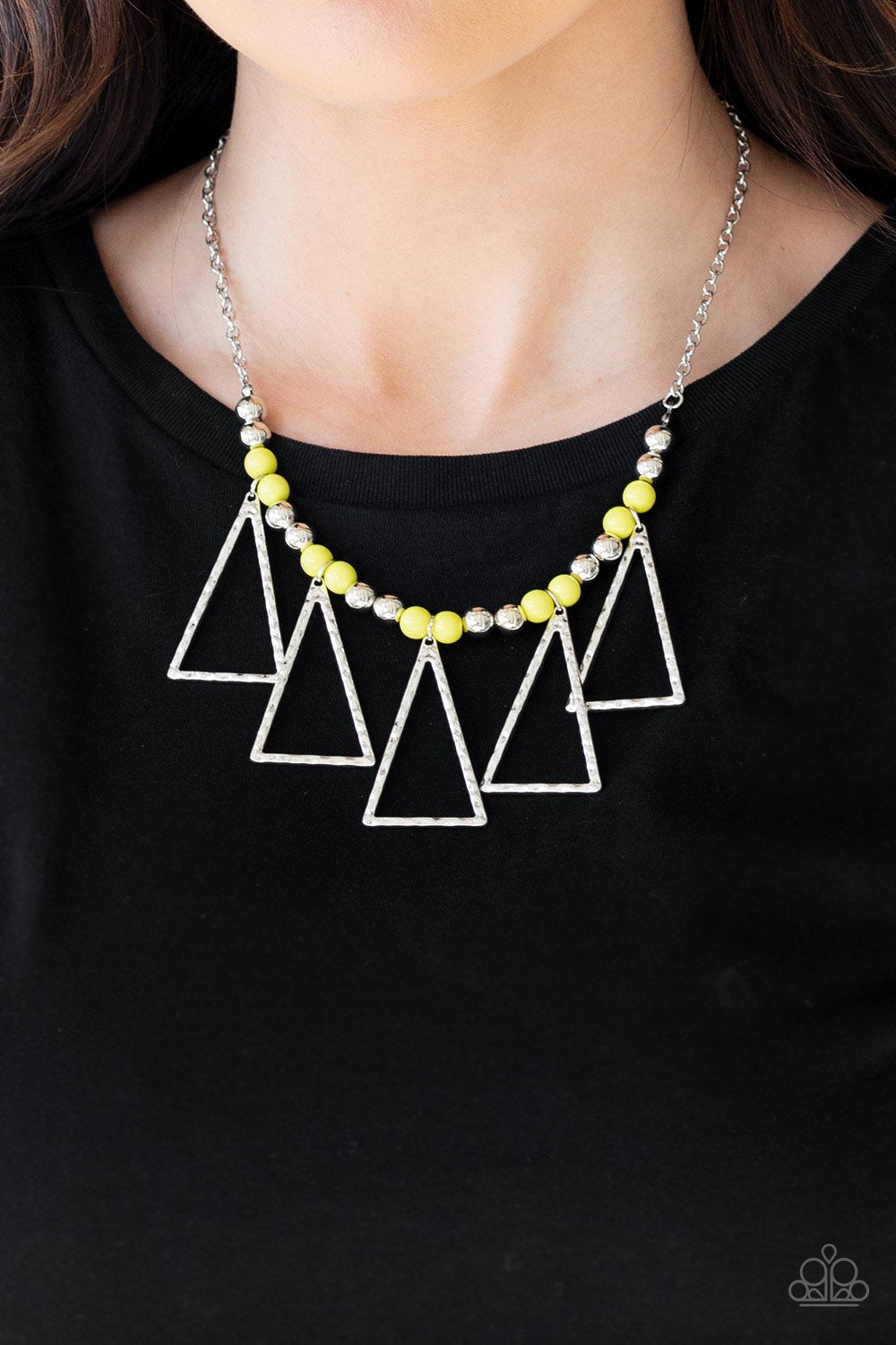Paparazzi Terra Nouveau - Yellow Necklace