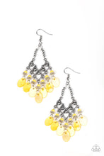 Load image into Gallery viewer, Paparazzi Shore Bait - Yellow Earrings
