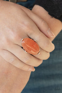 Paparazzi  Desert Heirloom - Orange Ring