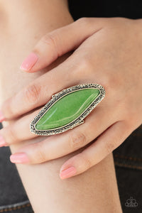 Mineral Mine - Green Paparazzi Ring