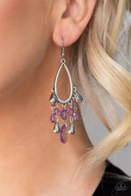 Load image into Gallery viewer, Paparazzi - Summer Catch - Purple Earrings

