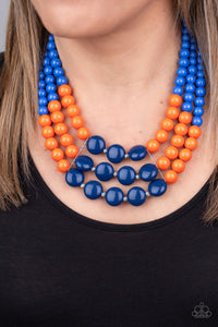 Beach Bauble - Paparazzi - Blue Necklace