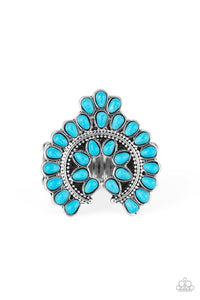 Paparazzi Trendy Talisman -Blue Ring