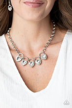 Load image into Gallery viewer, Paparazzi HEART On Your Heels - White Heart Necklace
