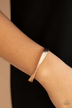 Load image into Gallery viewer, Paparazzi Bringing Basics Back - Rose Gold Cuff Bracelets
