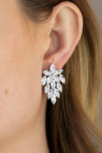 Load image into Gallery viewer, Paparazzi They See Me Glowin - Gold/White Post Earrings
