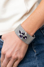 Load image into Gallery viewer, Paparazzi Flickering Fortune - Purple Bracelet
