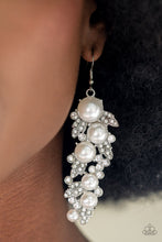 Load image into Gallery viewer, Paparazzi The Party Has Arrived - White Pearl Earrings
