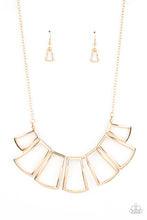 Load image into Gallery viewer, Paparazzi Full-Fledged Framed - Gold Necklace
