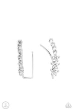 Load image into Gallery viewer, Paparazzi Flowery Finale - White Ear Crawlers
