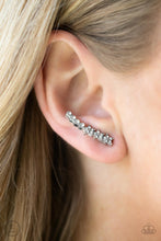 Load image into Gallery viewer, Paparazzi Flowery Finale - White Ear Crawlers
