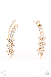 Paparazzi Flowery Finale - Gold Ear Crawlers