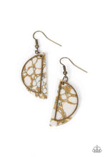Load image into Gallery viewer, Paparazzi Flashdance Fashionista - Brass Earrings
