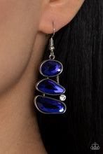 Load image into Gallery viewer, Paparazzi Gem Galaxy - Blue Earrings
