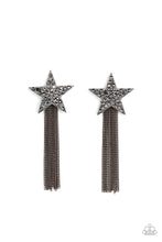 Load image into Gallery viewer, Paparazzi Superstar Solo - Black Earrings
