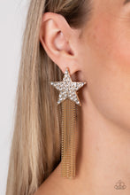 Load image into Gallery viewer, Paparazzi Superstar Solo - Gold Earrings
