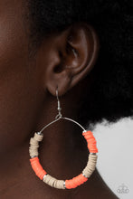 Load image into Gallery viewer, Paparazzi Skillfully Stacked - Orange Earrings
