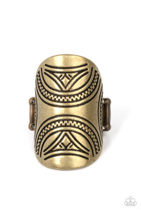 Paparazzi Pharaoh Party - Brass Ring