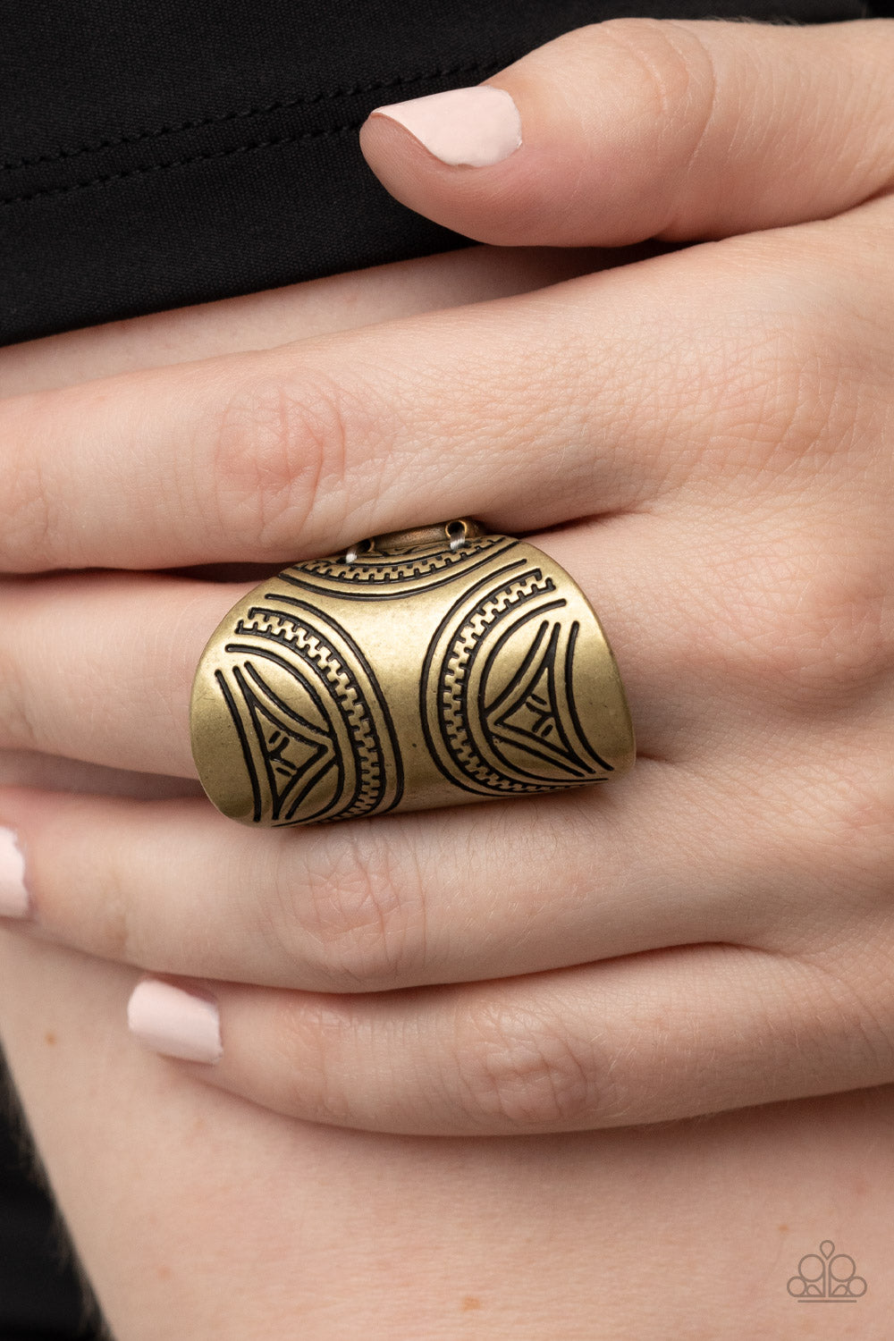 Paparazzi Pharaoh Party - Brass Ring